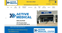 Desktop Screenshot of active-medical.com